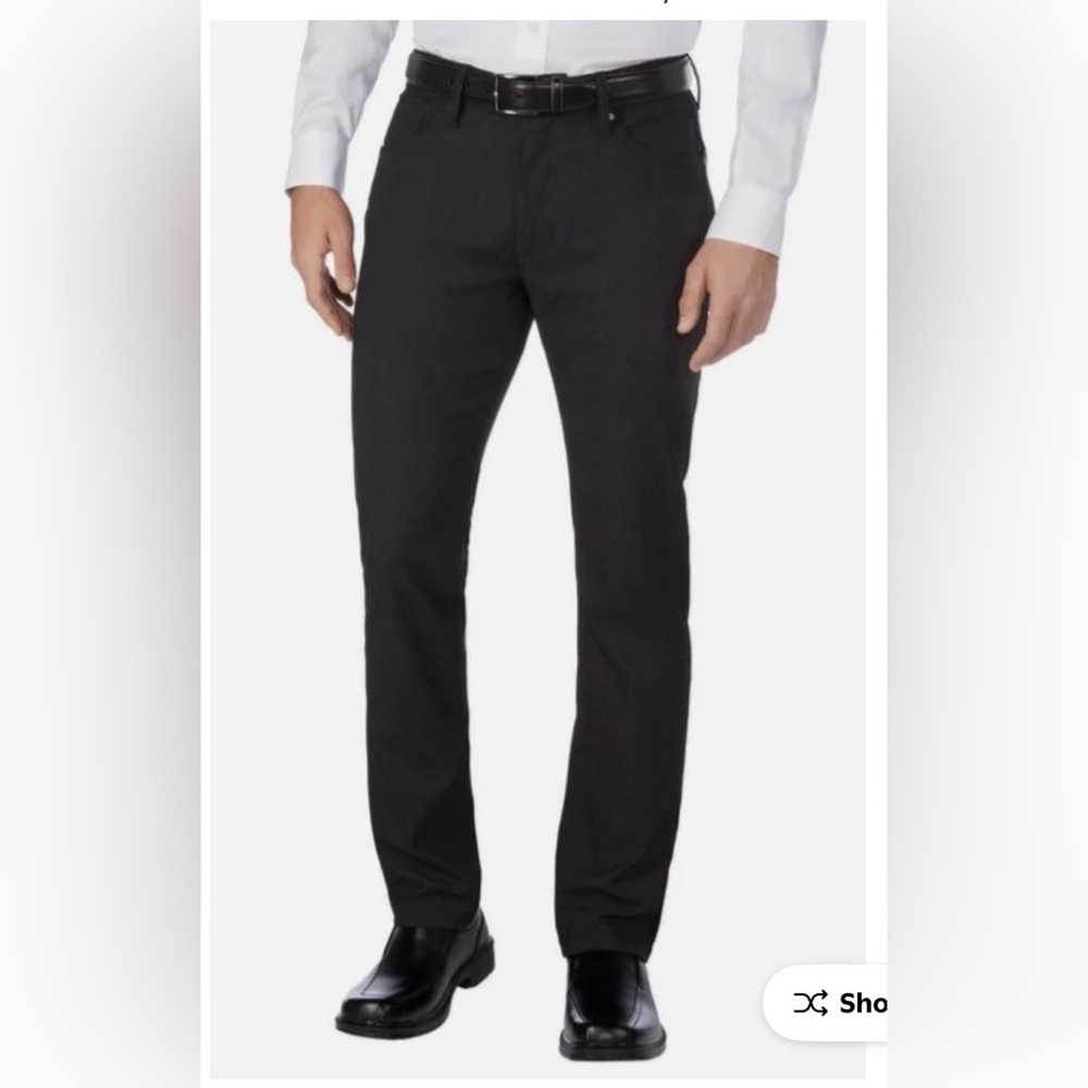 Urban Star Men's Grey/Black stretch pocket Pants 34*30